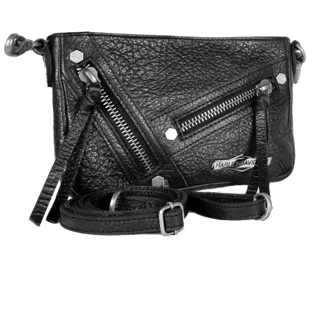 Harley-Davidson Women’s H-D Medallion Zip-It Hip Bag with Detachable Strap